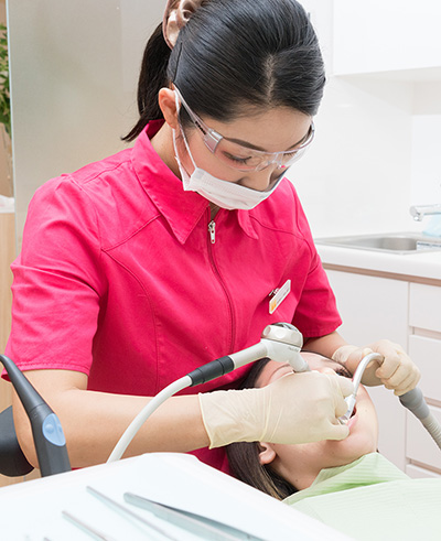 日本歯周病学会・日本臨床歯周病学会認定歯科衛生士によるサポート